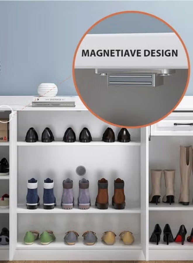 keke Luxury Multifunctional Entryway Shoe Cabinet & Drawer Storage 90 CM - Image 5