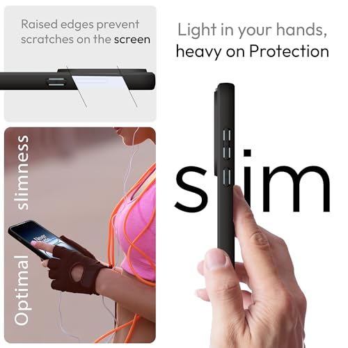 KAPAVER Hybrid Series Back Cover Case Compatible with OnePlus Nord 5 (PC+TPU) (Black) - Image 3