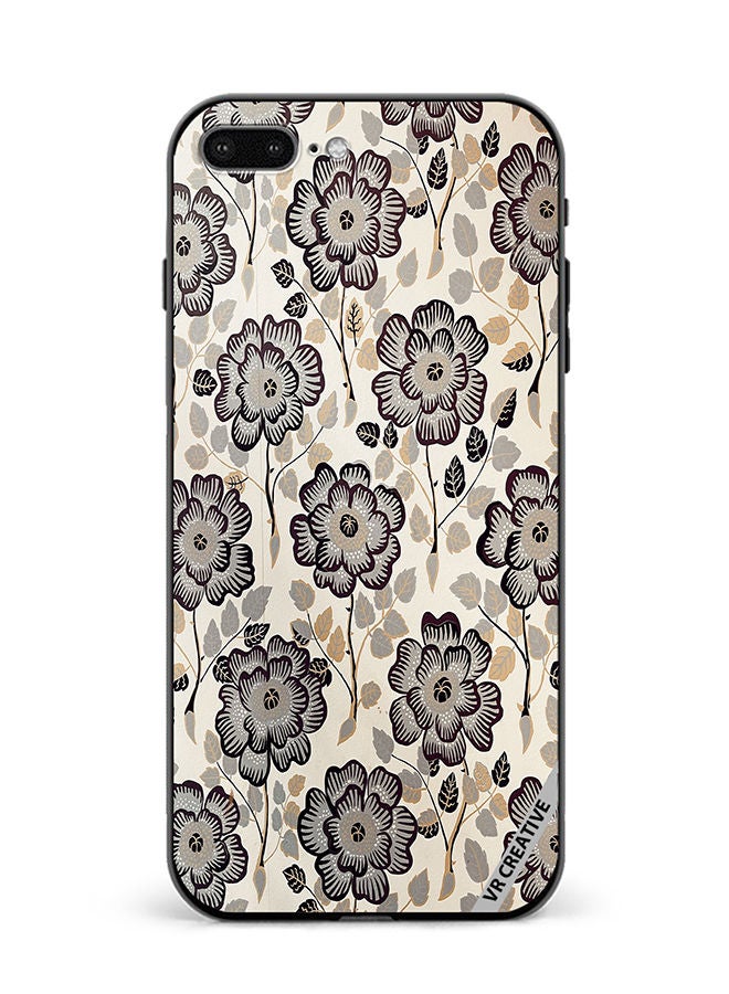 VR CREATIVE Protective Case Cover For Apple iPhone 7 Plus/8 Plus Floral Design Multicolour - Image 1