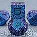 Maywin Inlay Metal DND Dice Set Heavy Zinc Alloy RPG Dice with Decorative Inlay for Dungeons Dragons - Image 4