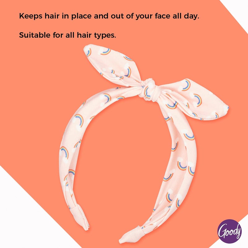 Goody Kids Headband - Rainbow Print - Comfort Fit for All Day Wear - For All Hair Types - Hair Accessories - Image 3