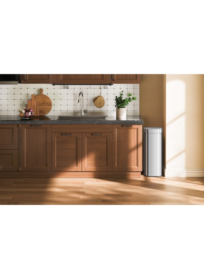 Orchid EKO STAINLESS STEEL LOFT TOUCH TOP PEDAL BIN 40L - Image 2