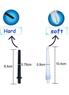 Generic 224ml Black Enema Bulb Kit Clean Douche Cleaner for Men Women with Hose and 4 Replaceable Nozzle  - Image 2