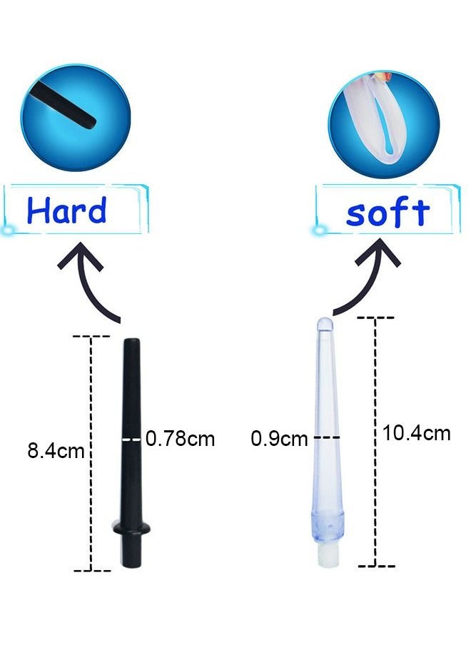 Generic - 224ml Black Enema Bulb Kit Clean Douche Cleaner for Men Women with Hose and 4 Replaceable Nozzle - Image 1