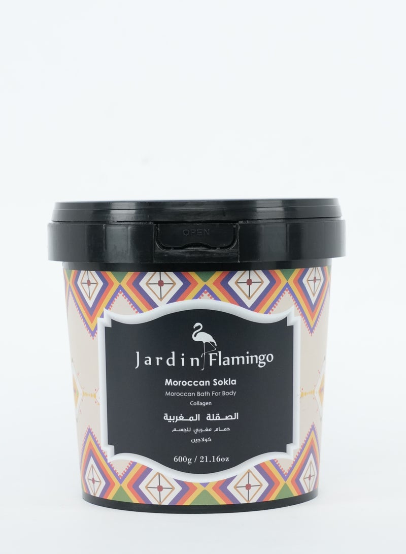 Jardin Flamingo Moroccan Sokla 600g - Collagen - Image 1