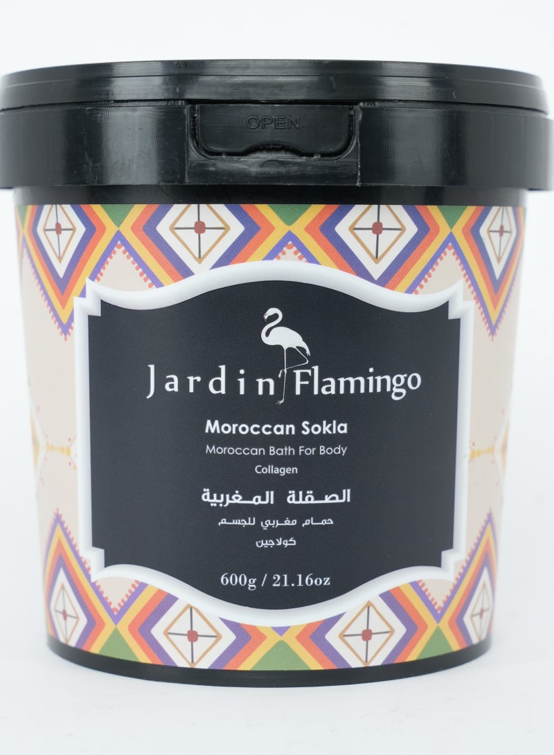 Jardin Flamingo Moroccan Sokla 600g - Collagen - Image 2