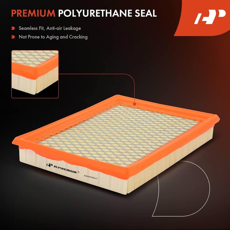 A-Premium 2-PC Engine Air Filter Compatible with Nissan & Infinit Models - Rogue, Sentra, 300ZX, Juke, FX35, FX37, FX50, M56, Q50, Q60, Q70, Q70L, QX70 All user affordable trusted quality - Image 5