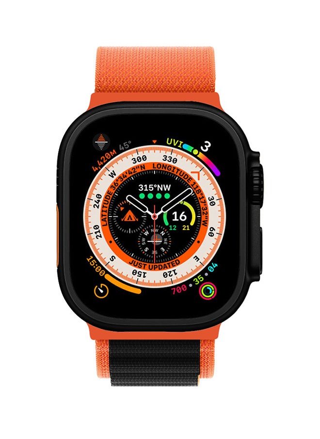 Generic Alpine Loop Band For Apple Watch Band 49mm/45mm/44mm/42mm Nylon Woven Sport Strap Compatible with iWatch Series Ultra2/Ultra/8/7/SE/6/5/4/3/2/1 Adjustable Strap  - Image 3