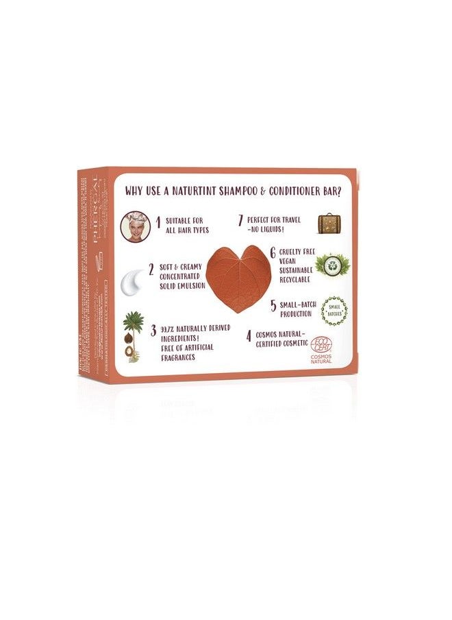 NATURTINT 2 In 1 Volumizing Shampoo And Conditioner Bars Ecofriendly (Orange)  - Image 5