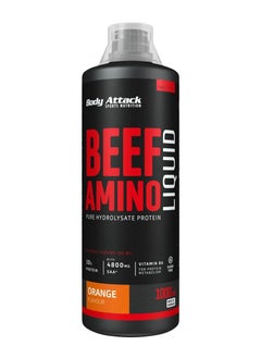 Body Attack Body Attack - Beef Amino Liquid 1000ml Orange 