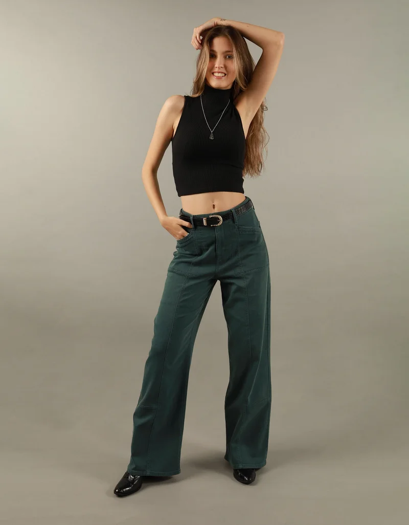 American Eagle AE Mock Neck Tank Top