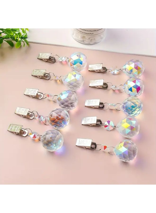 Colorful Heavy Duty Tablecloth Clips 8 Pack Secure Hold For Indoor Outdoor Dining Decor - Image 2