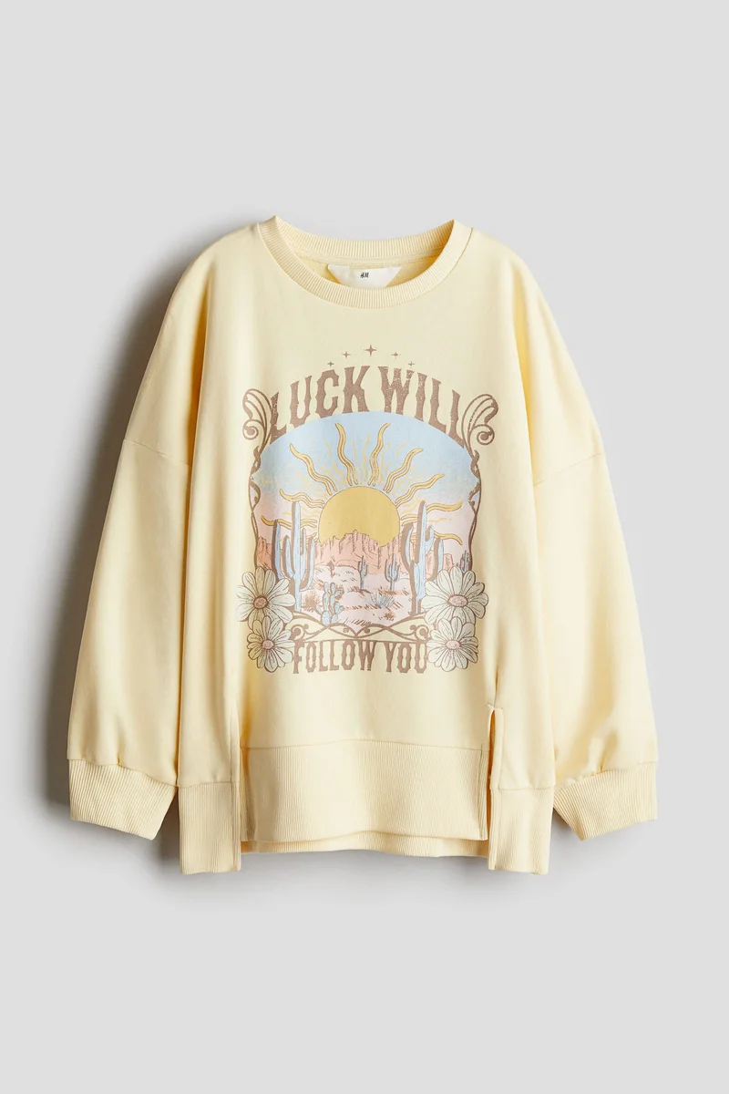 اتش اند ام Oversized sweatshirt