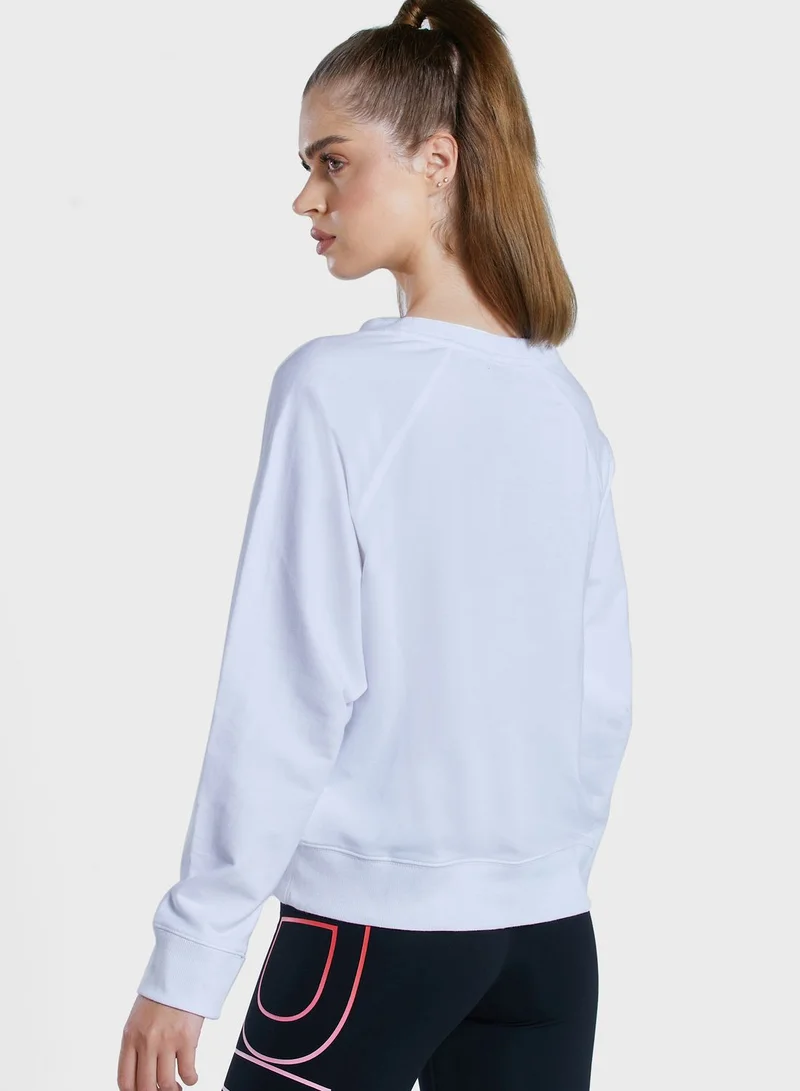 DKNY Crew Neck Logo Sweatshirt