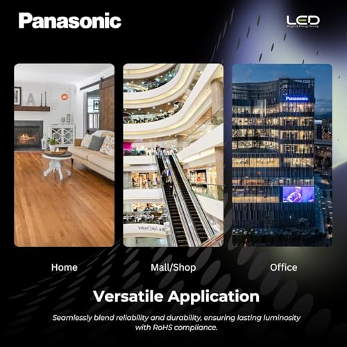 Panasonic 40W Dura Hyper Led Bulb, B22 High CRI & High Efficiency Bulb, High Wattage Bulb, 3.5kV Surge Protection, 25,000+ Burning Hrs Life, Cool Day Light (6500K-PBUM36407-4) - Image 4