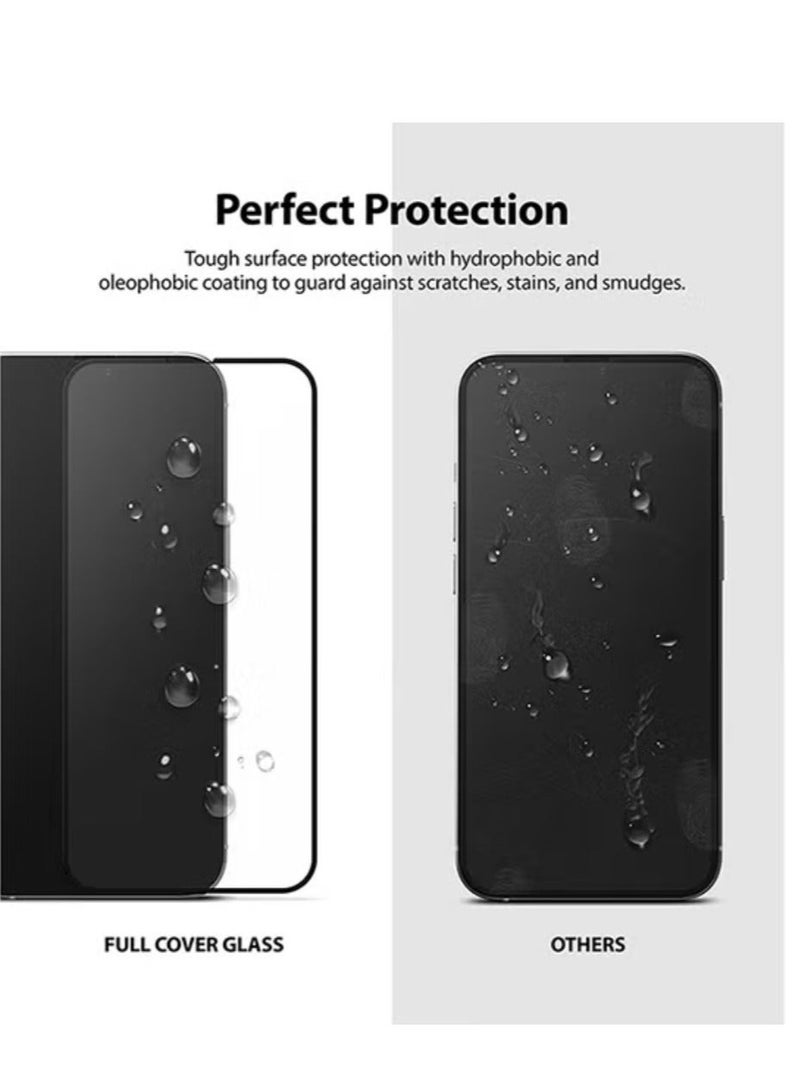 بيوكس واقي شاشة مقوى لهاتف Google Pixel 9 pro واقي شاشة من الزجاج المقوى بصلابة 9H مضاد لبصمات الأصابع ومقاوم للخدش - Image 2