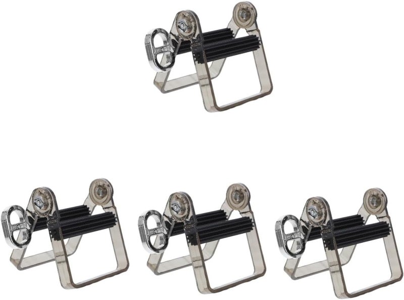 4 Pack Household Tube Roller Squeezer Manual Rotating Design for Hair Dye Toothpaste Creams - Image 1