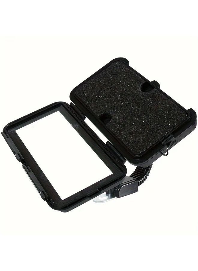 1 Piece Black 6 5 Inches Waterproof Motorcycle Bike Phone Holder Mount Adjustable Bracket - Image 2