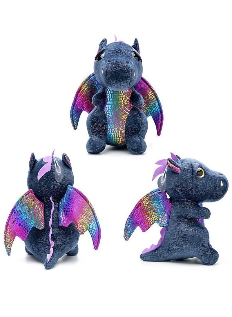 Excefore Cute Dragon Plush Doll Soft Toy, Dragon Stuffed Animal, Gift for Girls Boys Baby Birthdays (25 CM)  - Image 3