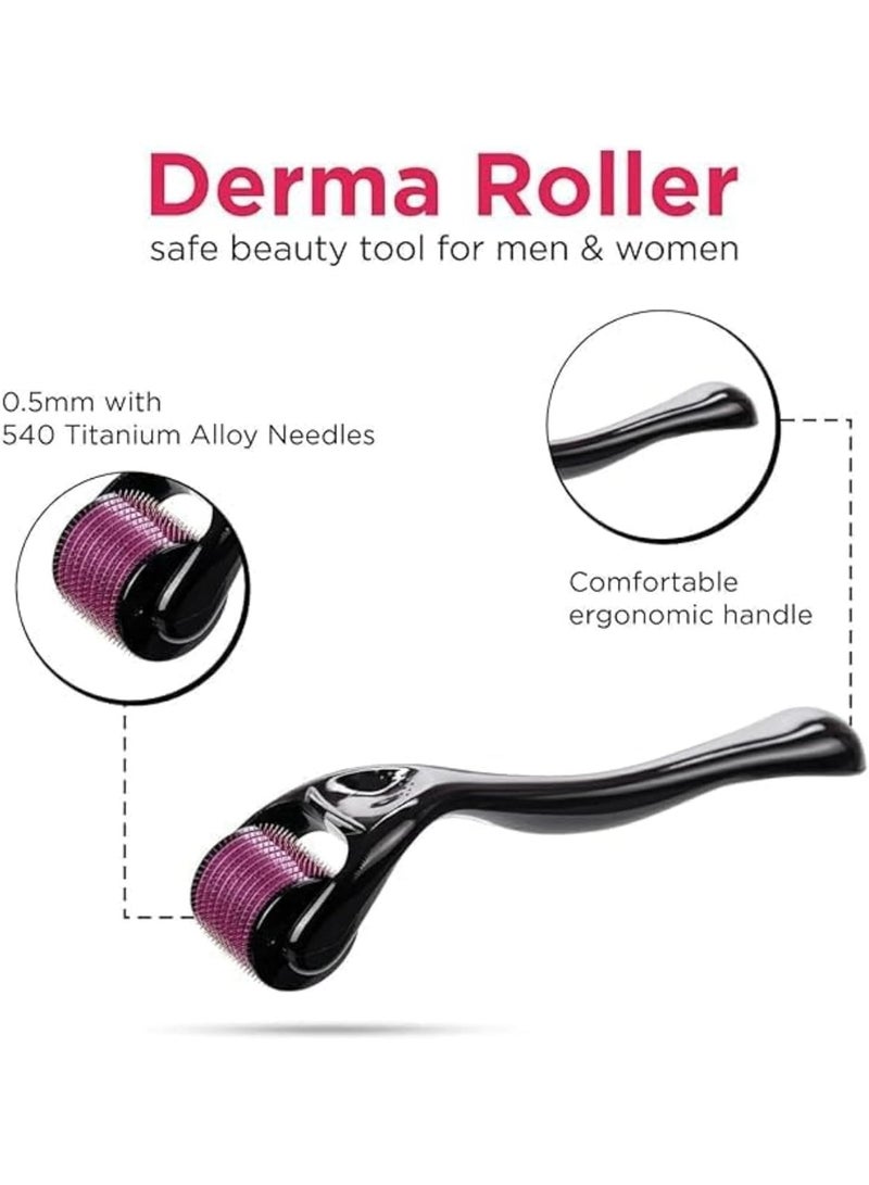 AS-Follica Skin Solution Micro Needle Roller 1.5 MM 540 Needles Hair Regrowth Beard Anti Hair Loss Treatment Skin Care Tool - Image 2