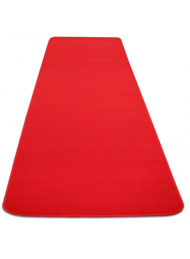House, Home and More House, Home and More Red Carpet Aisle Runner - 3 Feet x 10 Feet  - Image 3