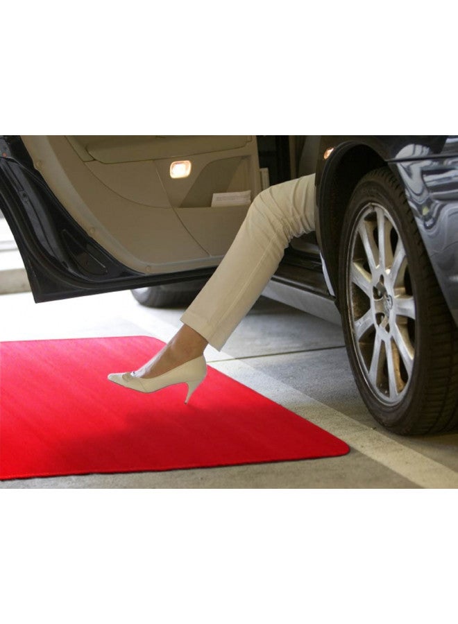 House, Home and More House, Home and More Red Carpet Aisle Runner - 3 Feet x 10 Feet  - Image 2