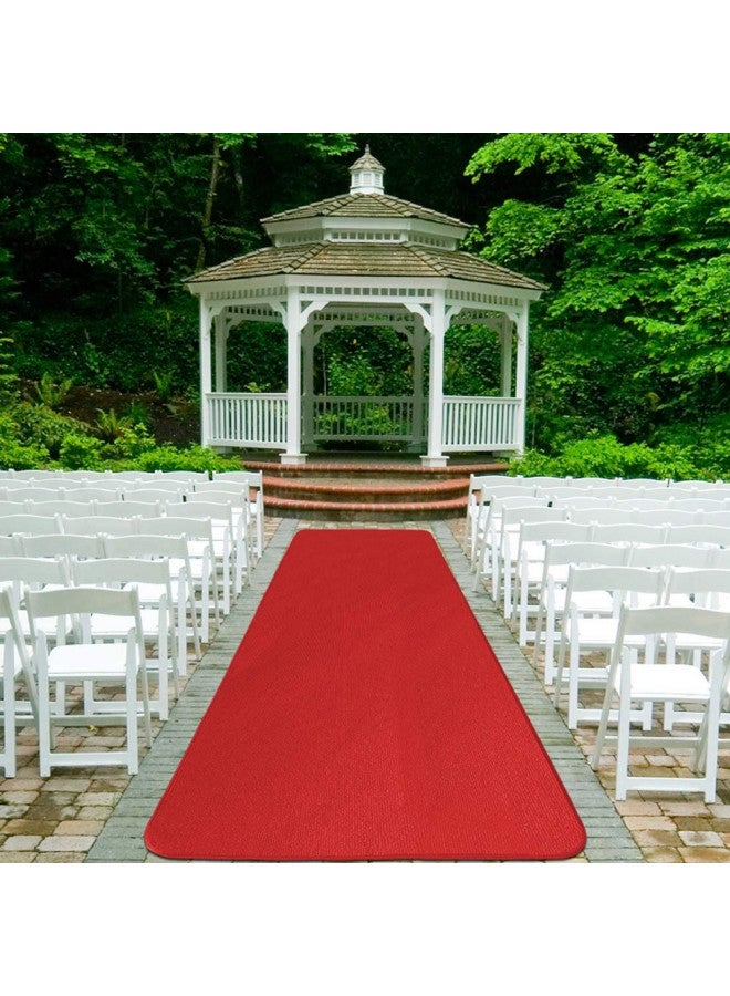 House, Home and More House, Home and More Red Carpet Aisle Runner - 3 Feet x 10 Feet  - Image 1