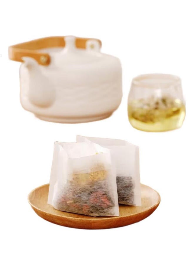 All-round Corn Fiber Tea Bags, Tea Filter Bags, Herbal Medicine Filter Bags, Tea Residue Bags, Marinade Seasoning Bags, Soup Making Bags, 150 Pieces - Image 2