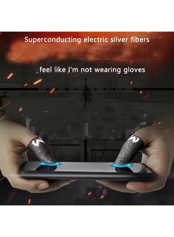 Memo MEMO FS01 Touch Screen Board Game Finger Cover, New Chicken Eating Mobile Game Fingertip Gloves - Image 3