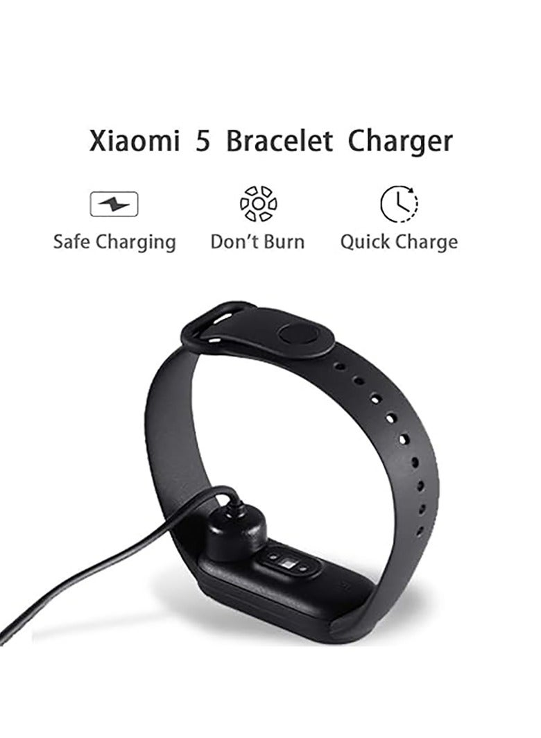 Cable Compatible with Xiaomi Mi Band 5/6/7,Smartwatch Replacement USB Charger Adapter Charge Cord Charging Dock for Mi Band 5/6/7  - Image 3