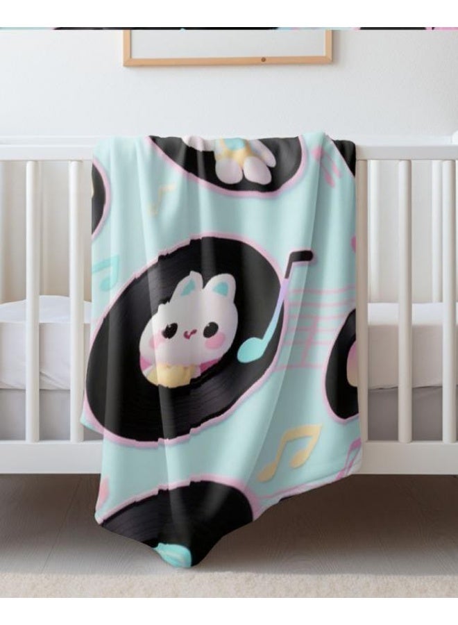 general Children's or student cartoon flannel thin blanket (warm and comfortable, suitable for sleep, games) 100cm*150cm - Image 5