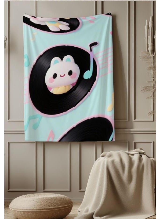 general Children's or student cartoon flannel thin blanket (warm and comfortable, suitable for sleep, games) 100cm*150cm - Image 4