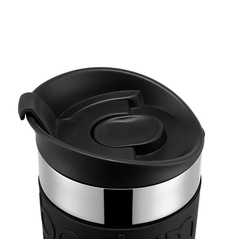 Bodum 11068-01 Vacuum Travel Mug, 0.35 L - Small, Black 1 Count (Pack of 1) - Image 2