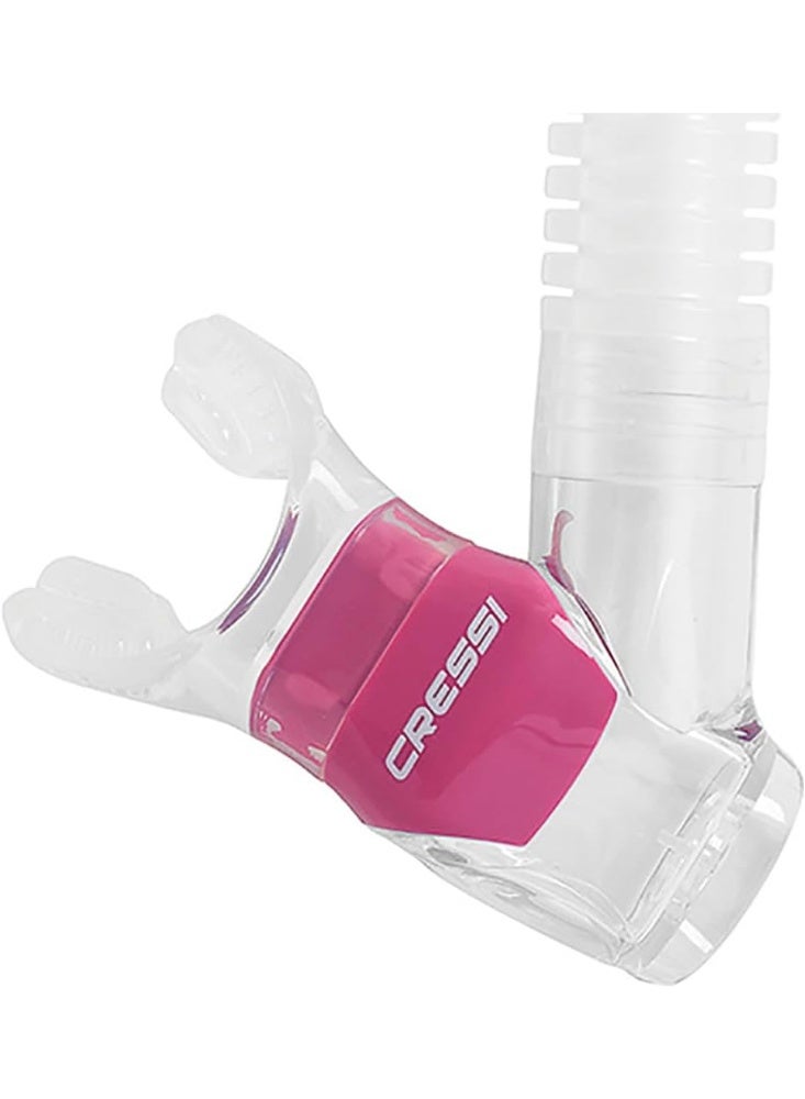 Cressi Adult Diving Dry Snorkel with Splash Guard and Top Valve - Supernova Dry: Designed in Italy - Image 3