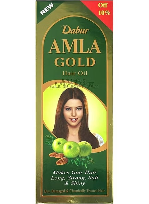 Dabur Amla Hair Oil - Gold  - 180 Ml