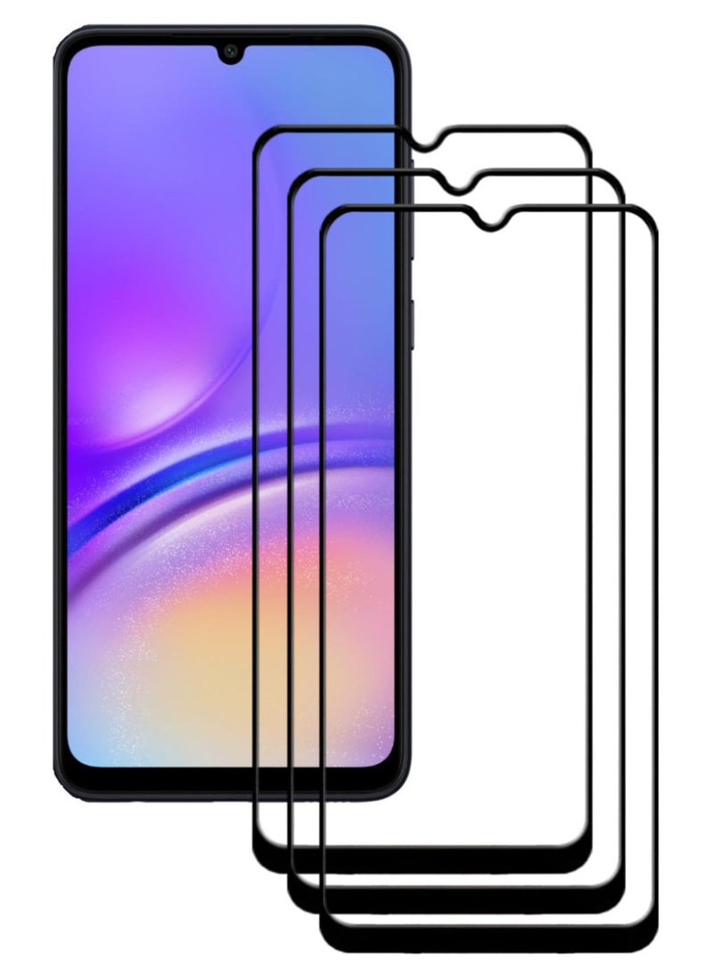 ACLIX 3 Pieces Antistatic ESD Dustproof Premium Quality High Definition Tempered Glass Screen Protector Designed For Samsung Galaxy A05 - Image 1