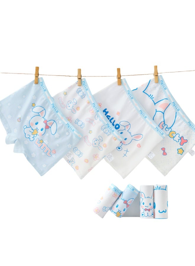 KUYING New Comfortable Skin friendly Breathable Underwear Set 0f 4
