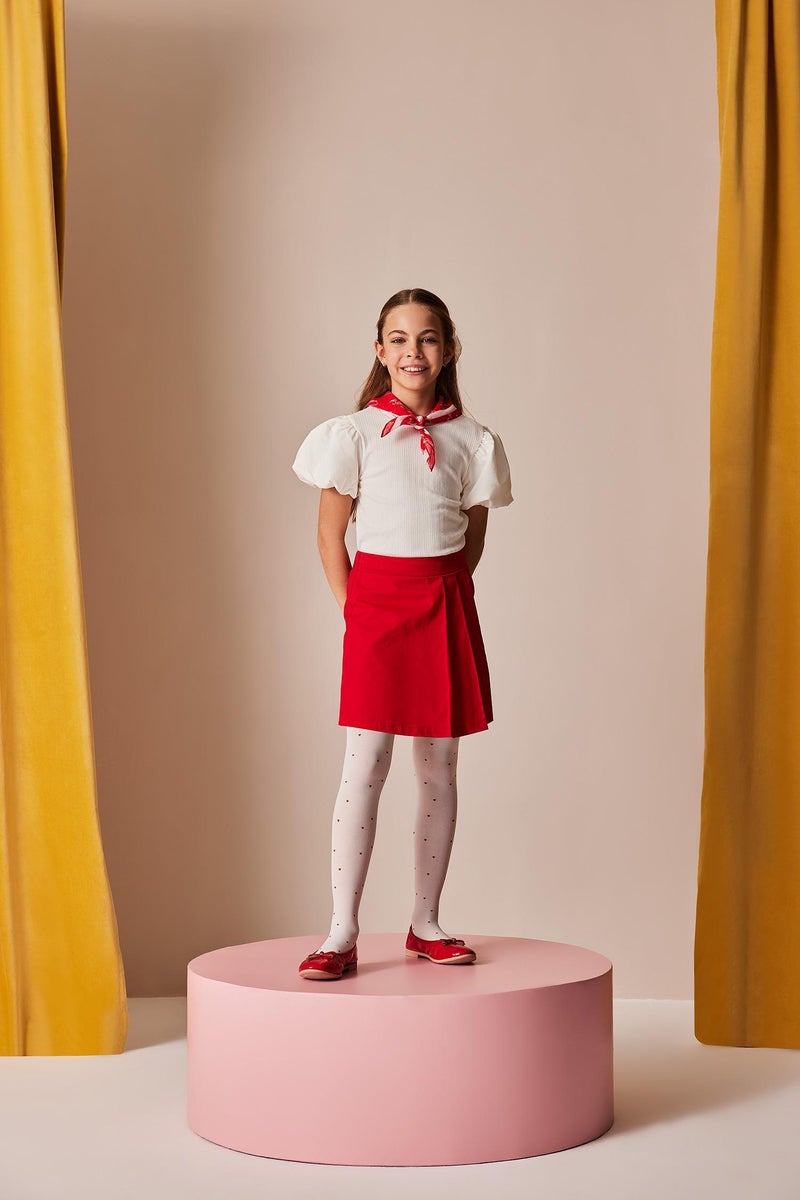 DeFacto Girl Gabardine Regular Fit Skirt  - Image 4