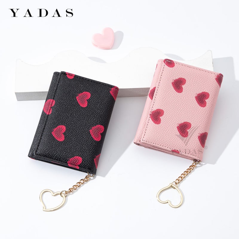 New Korean Wallet for Women, PU, 3-Fold, Multi-Card - Image 3