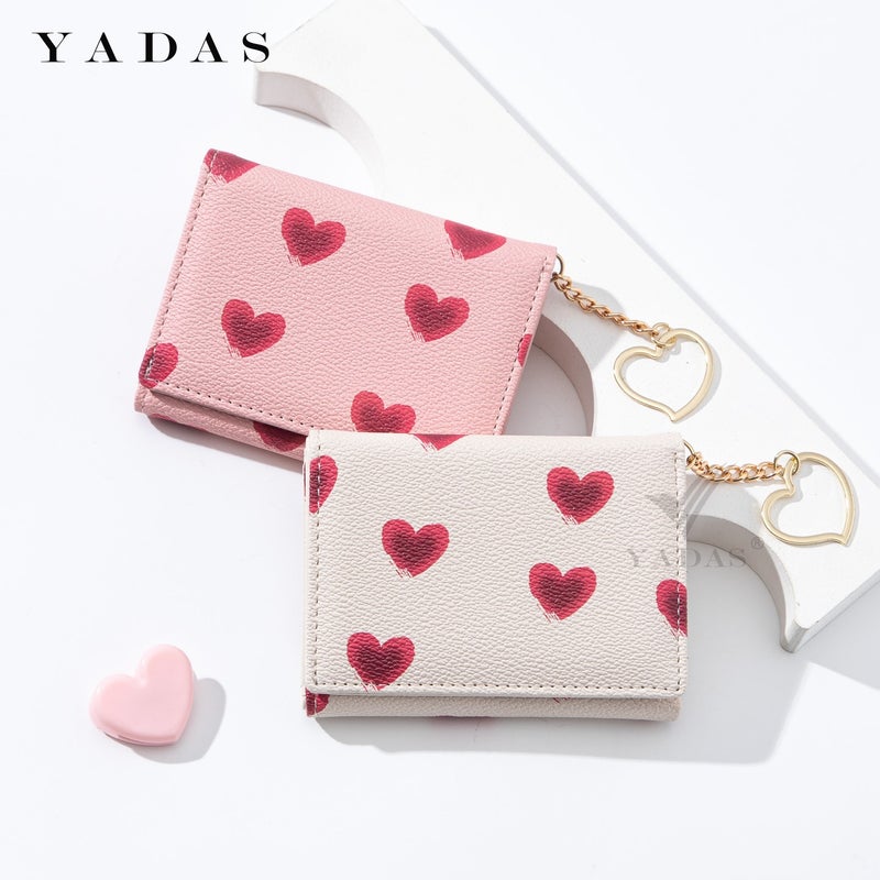 New Korean Wallet for Women, PU, 3-Fold, Multi-Card - Image 4