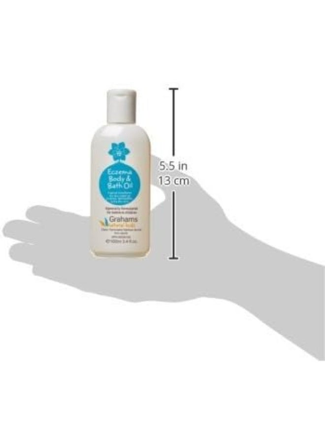 Grahams Natural Baby Eczema Body & Bath Oil - Image 3