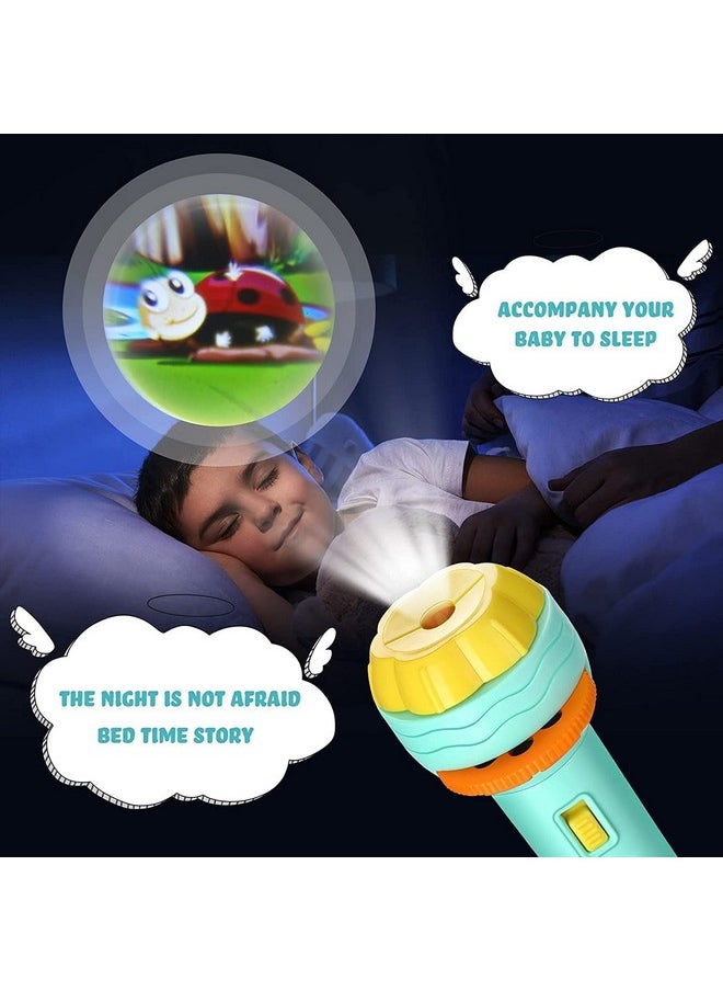 Generic - Projector Flashlight Torch for Kids | Slide Flashlight Lamp Education Learning Toy - Image 1