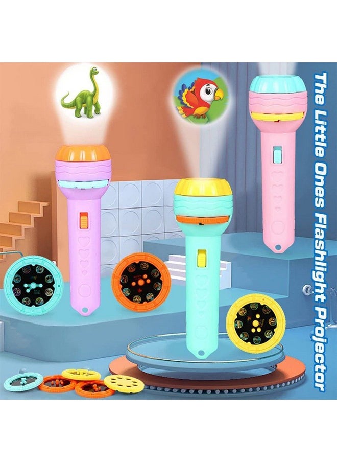 Generic - Projector Flashlight Torch for Kids | Slide Flashlight Lamp Education Learning Toy - Image 1