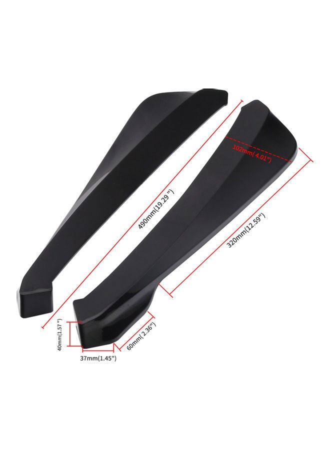 Loquat Rear Bumper Lip Splitter - Image 3