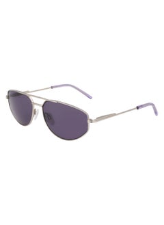 DKNY FULL RIM METAL METAL DKNY SUN DK117S 5715 (045) SATIN SILVER/KIWI  - Image 1
