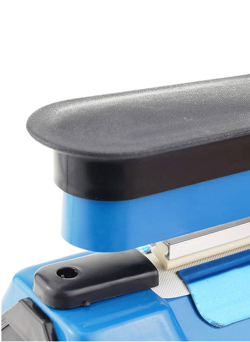 Generic Manual Hand Impulse Heat Packet Pouch Bag Polybag Kitchen Seal Package Poly Sealing Packaging Machine Electric 13 32CM 400W Blue Model-1390  - Image 5