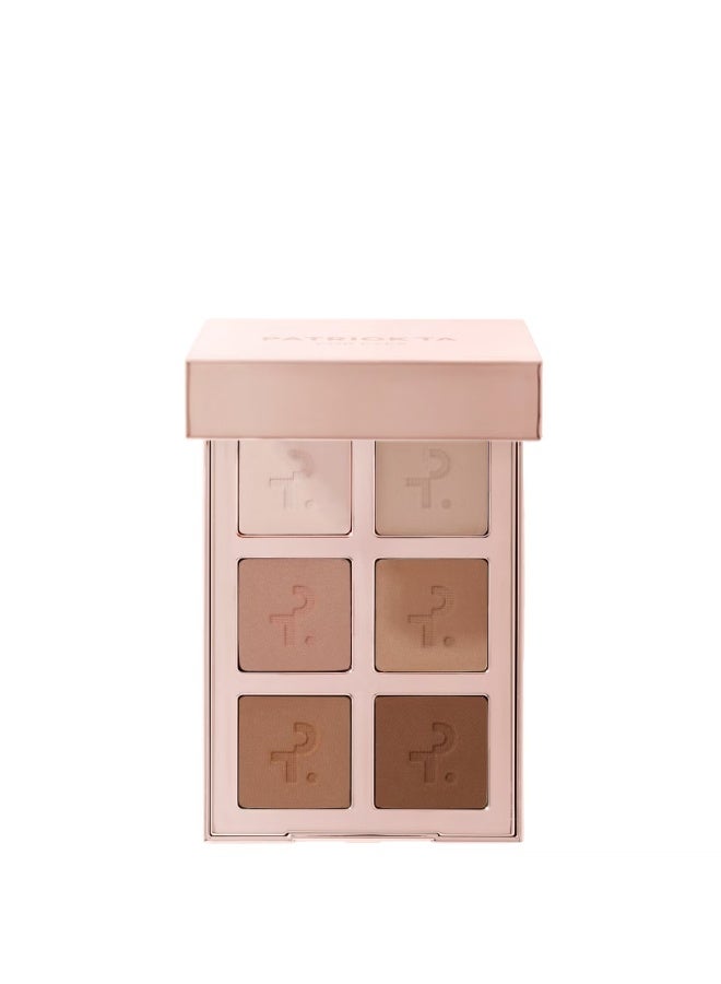 Patrick Ta Major Dimension Essential Artistry Edit Eyeshadow Palette - Light 10.8G - Image 1
