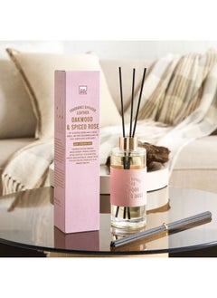 Home Box Abbey Old World Oak Wood and Spice Rose Reed Diffuser 180 ml  - Image 2