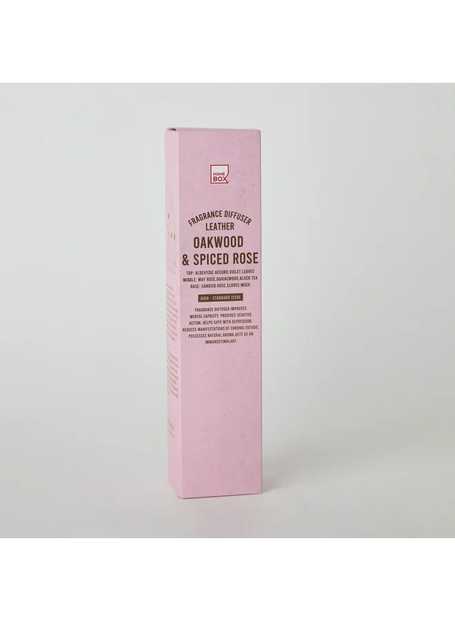 Home Box Abbey Old World Oak Wood and Spice Rose Reed Diffuser 180 ml