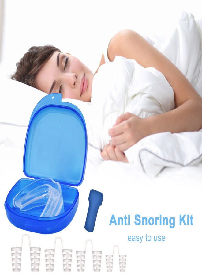 Stop Snoring Solution Mouth Guard Anti Snoring Clips Sleep Aid & Snore Stopper Anti Snore Instant Relief for Men & Women Restful Sleep at Night - Image 5